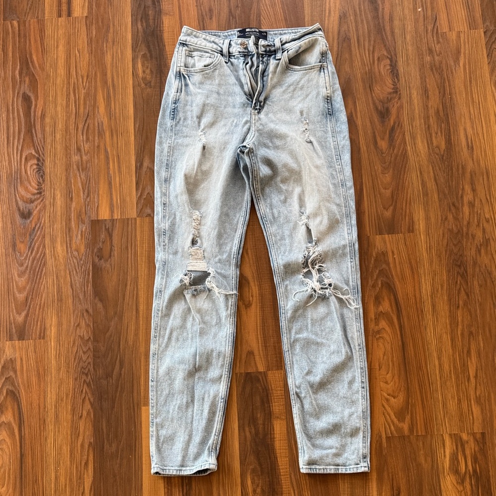 Ultra high rise mom jean